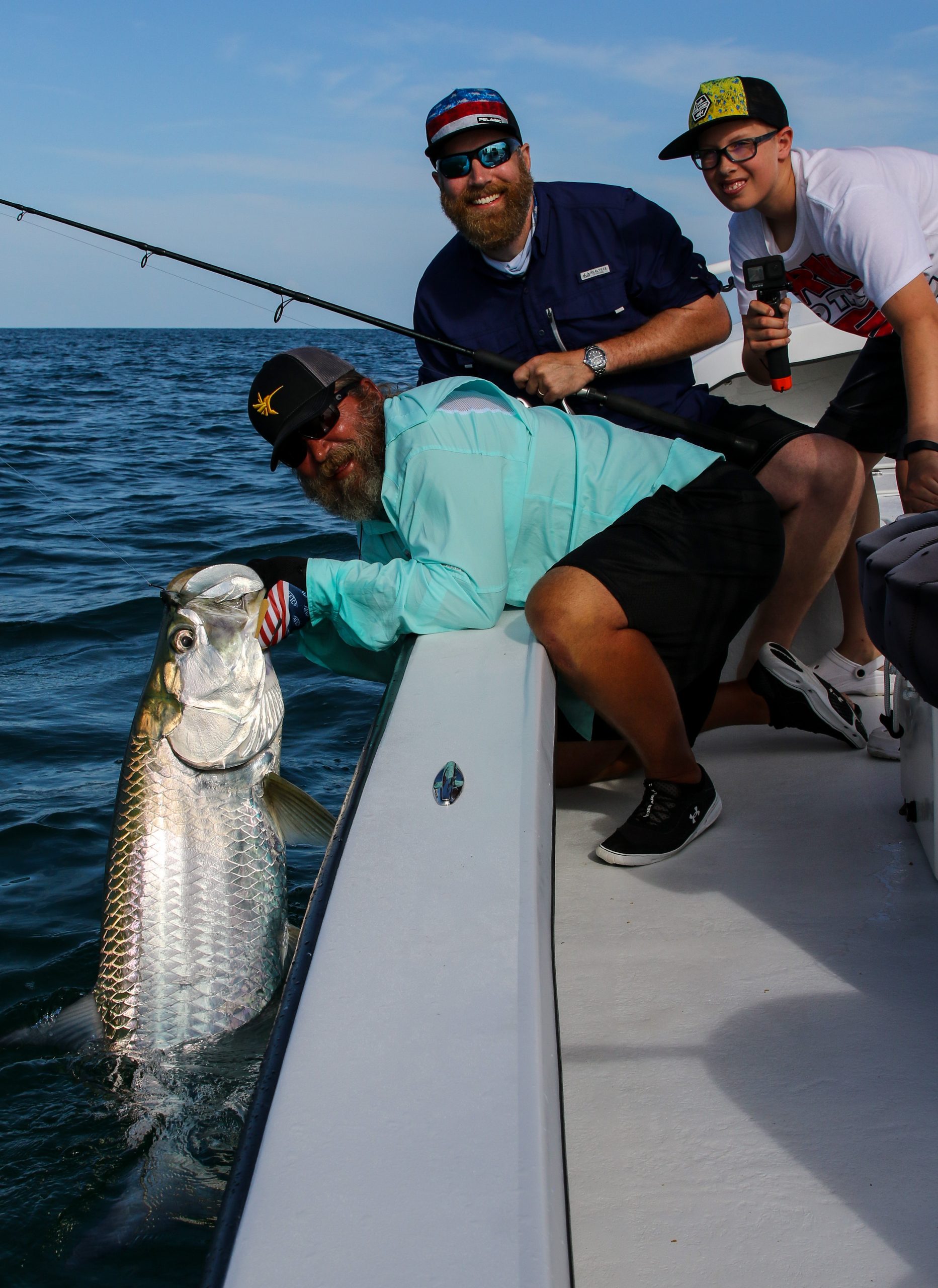 Florida tarpon fishing near Boca Grande with Captain Mark Bennett