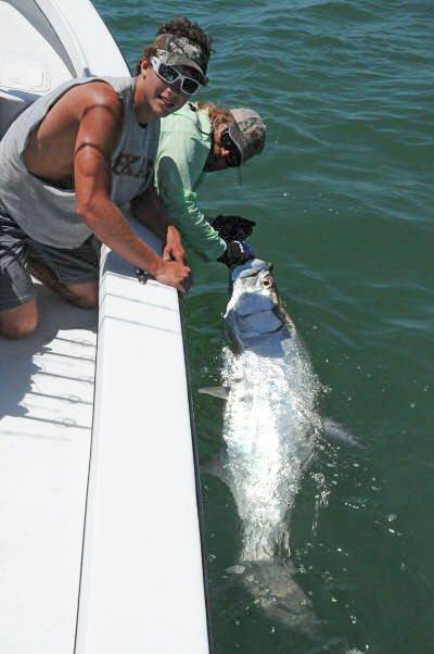 Boca Grande Tarpon fishing with Captain Mark Bennett