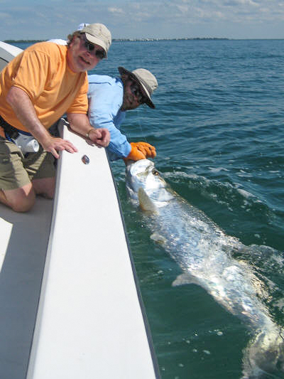 Boca Grande Tarpon fishing with Captain Mark Bennett