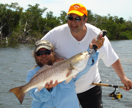 Captain Mark Bennett backwater