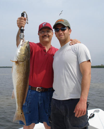 Captain Mark Bennett backwater