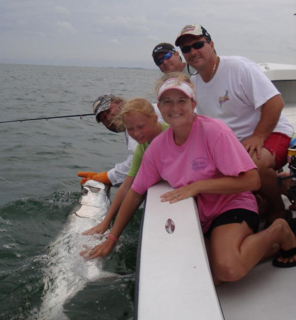 Boca Grande Tarpon fishing with Captain Mark Bennett