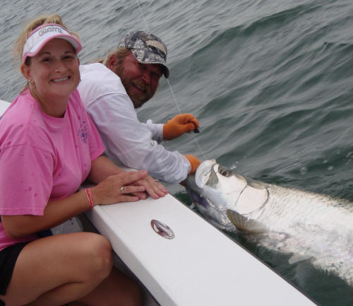 Boca Grande Tarpon fishing with Captain Mark Bennett