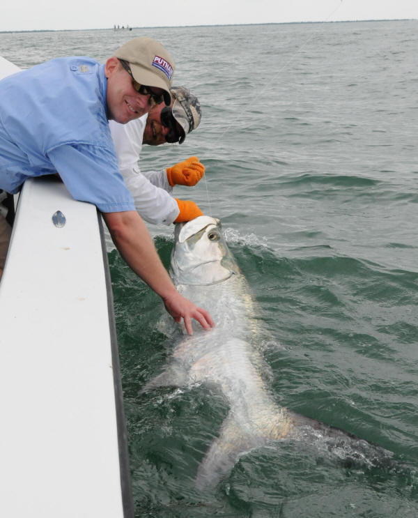 Tarpon fishing with Captain Mark Bennett