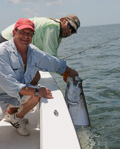 Tarpon fishing with Captain Mark Bennett