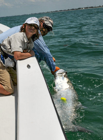 Tarpon fishing with Captain Mark Bennett