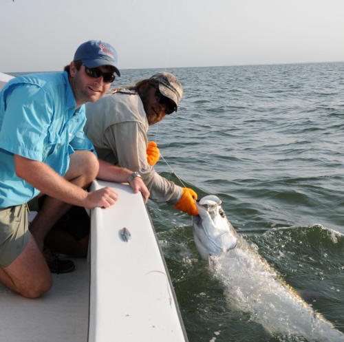 Tarpon fishing with Captain Mark Bennett