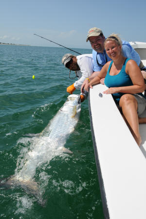 Tarpon fishing with Captain Mark Bennett