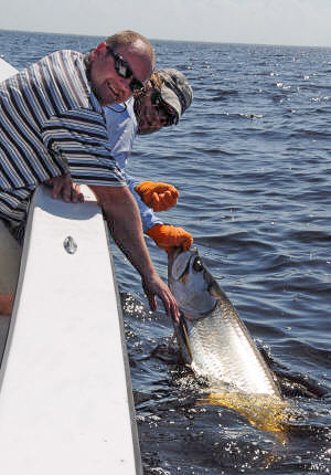 Tarpon fishing with Captain Mark Bennett