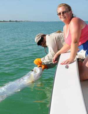 Tarpon fishing with Captain Mark Bennett