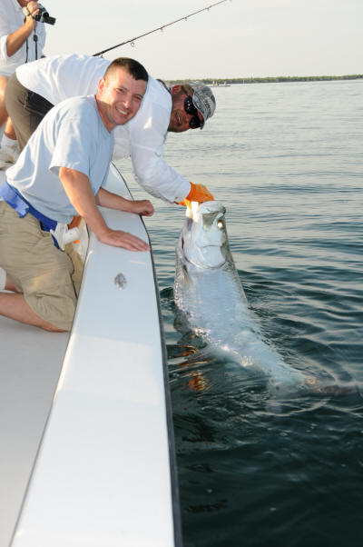 Tarpon fishing with Captain Mark Bennett