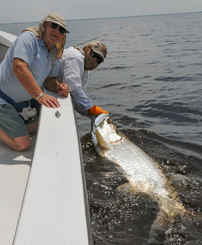 Tarpon fishing with Captain Mark Bennett