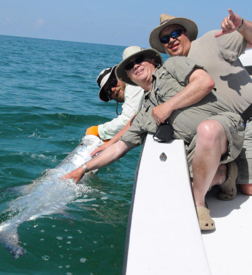 Boca Grande Tarpon fishing with Captain Mark Bennett