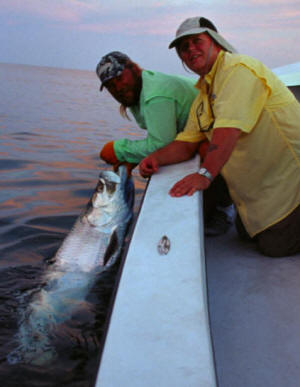 Tarpon fishing with Captain Mark Bennett