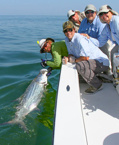 Boca Grande Tarpon fishing with Captain Mark Bennett