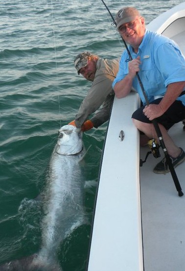 Boca Grande Tarpon fishing with Captain Mark Bennett