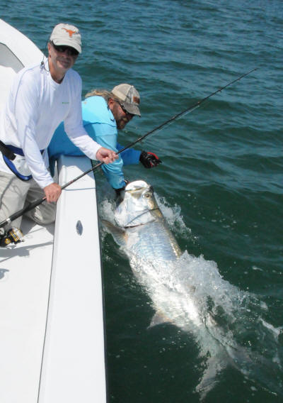 Boca Grande Tarpon fishing with Captain Mark Bennett