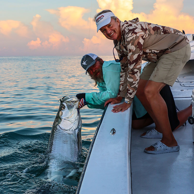 Tarpon fishing along the beaches near Boca Grande with Captain Mark Bennett