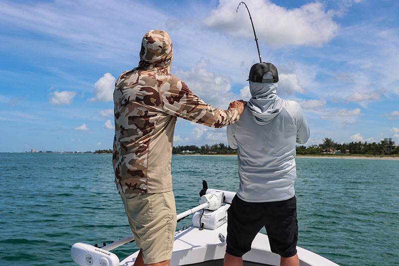 Tarpon fishing along the beaches near Boca Grande with Captain Mark Bennett