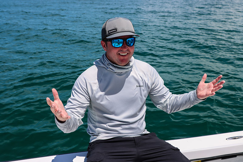 Tarpon fishing along the beaches near Boca Grande with Captain Mark Bennett