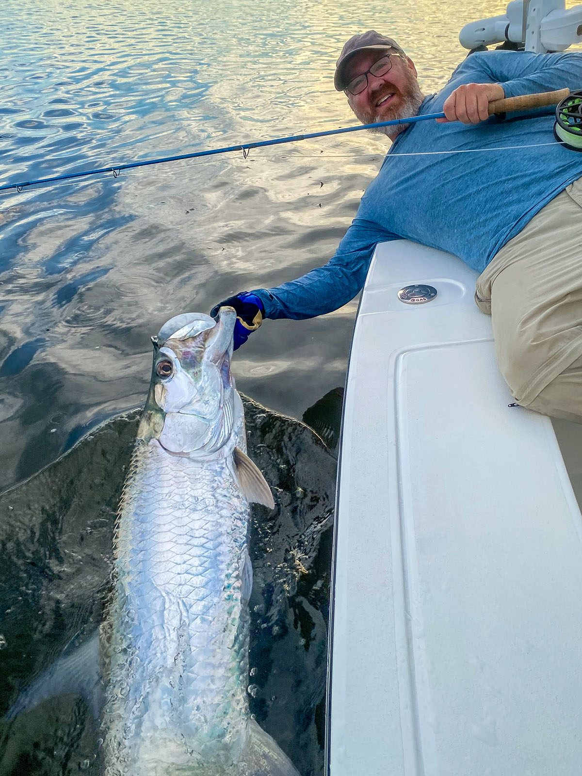 Florida tarpon fishing with Captain Mark Bennett