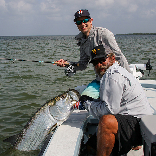 Everglades tarpon on fly