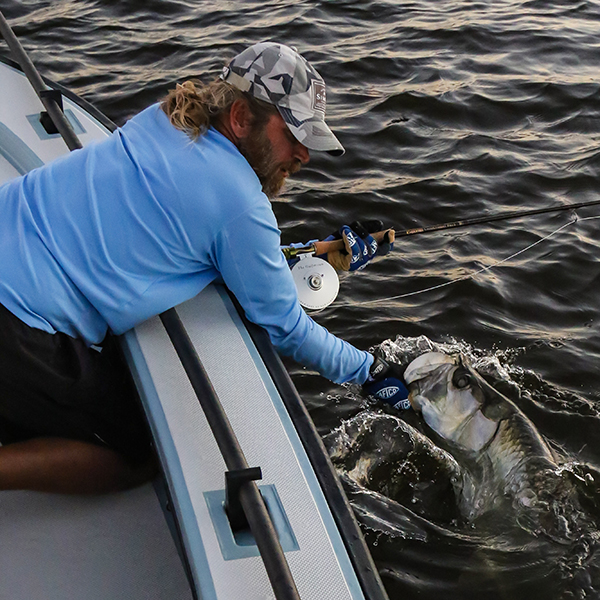 Tarpon fishing in the Florida Everglades with Captain Mark Bennett