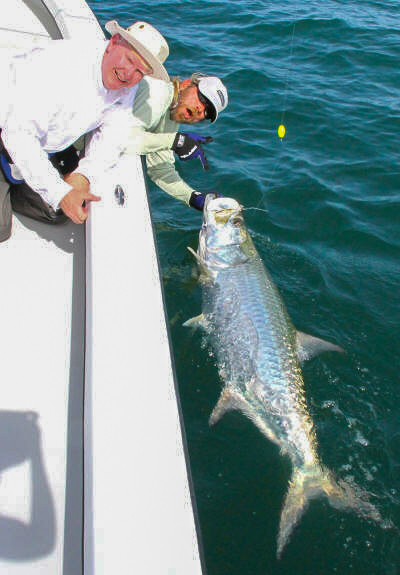 Boca Grande Tarpon fishing with Captain Mark Bennett