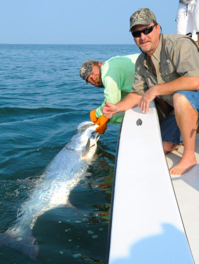 Boca Grande Tarpon fishing with Captain Mark Bennett