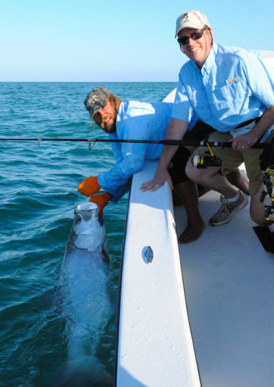 Boca Grande Tarpon fishing with Captain Mark Bennett