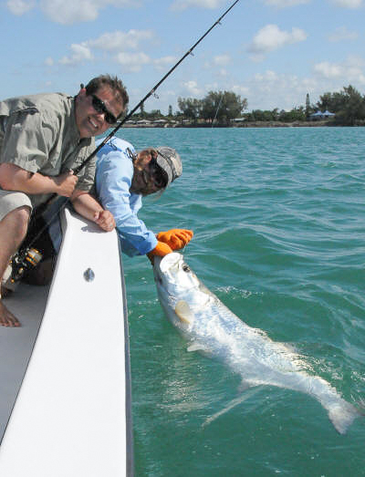 Boca Grande Tarpon fishing with Captain Mark Bennett